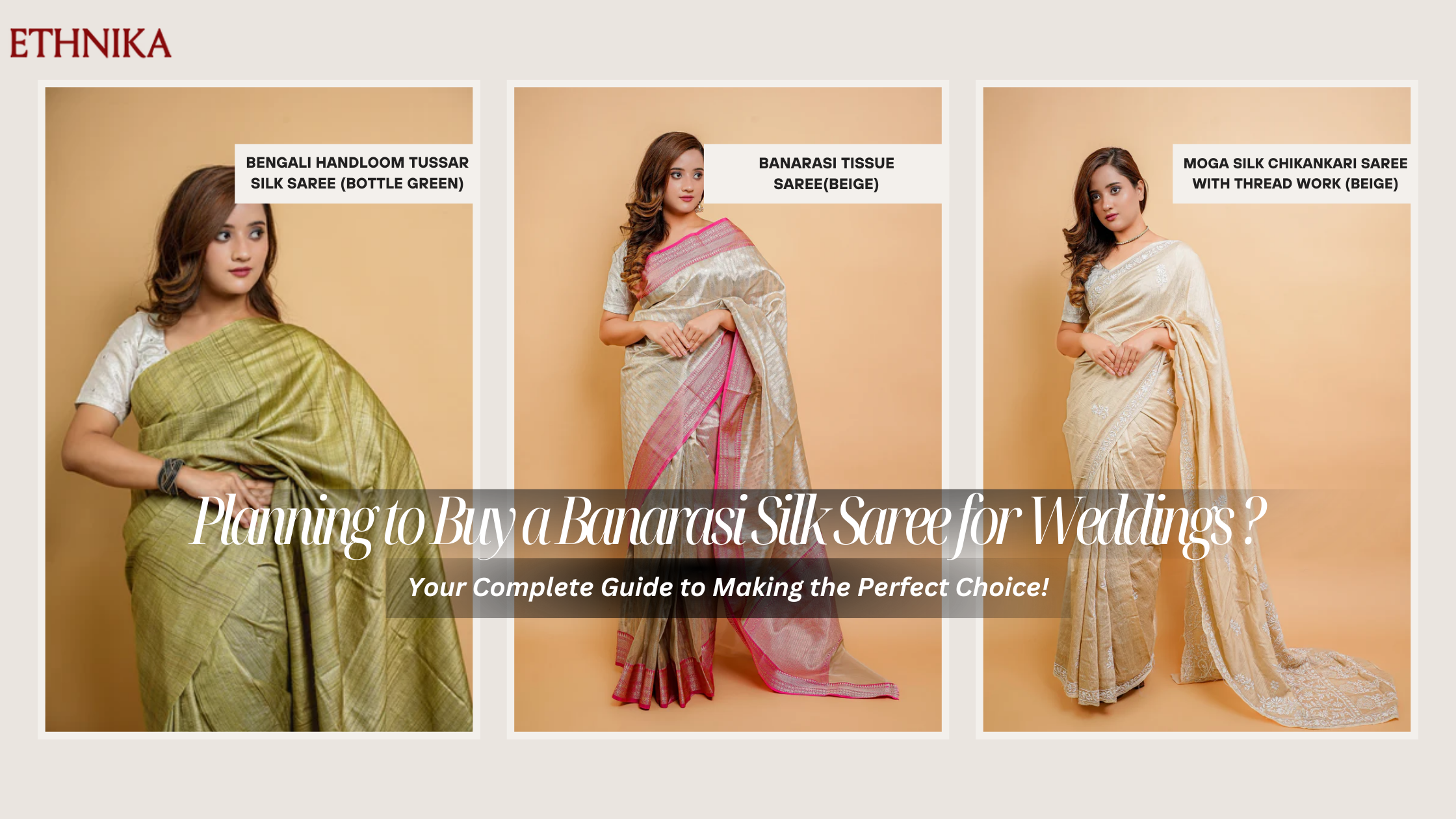 Planning to Buy a Banarasi Silk Saree for Weddings? Your Complete Guide to Making the Perfect Choice!