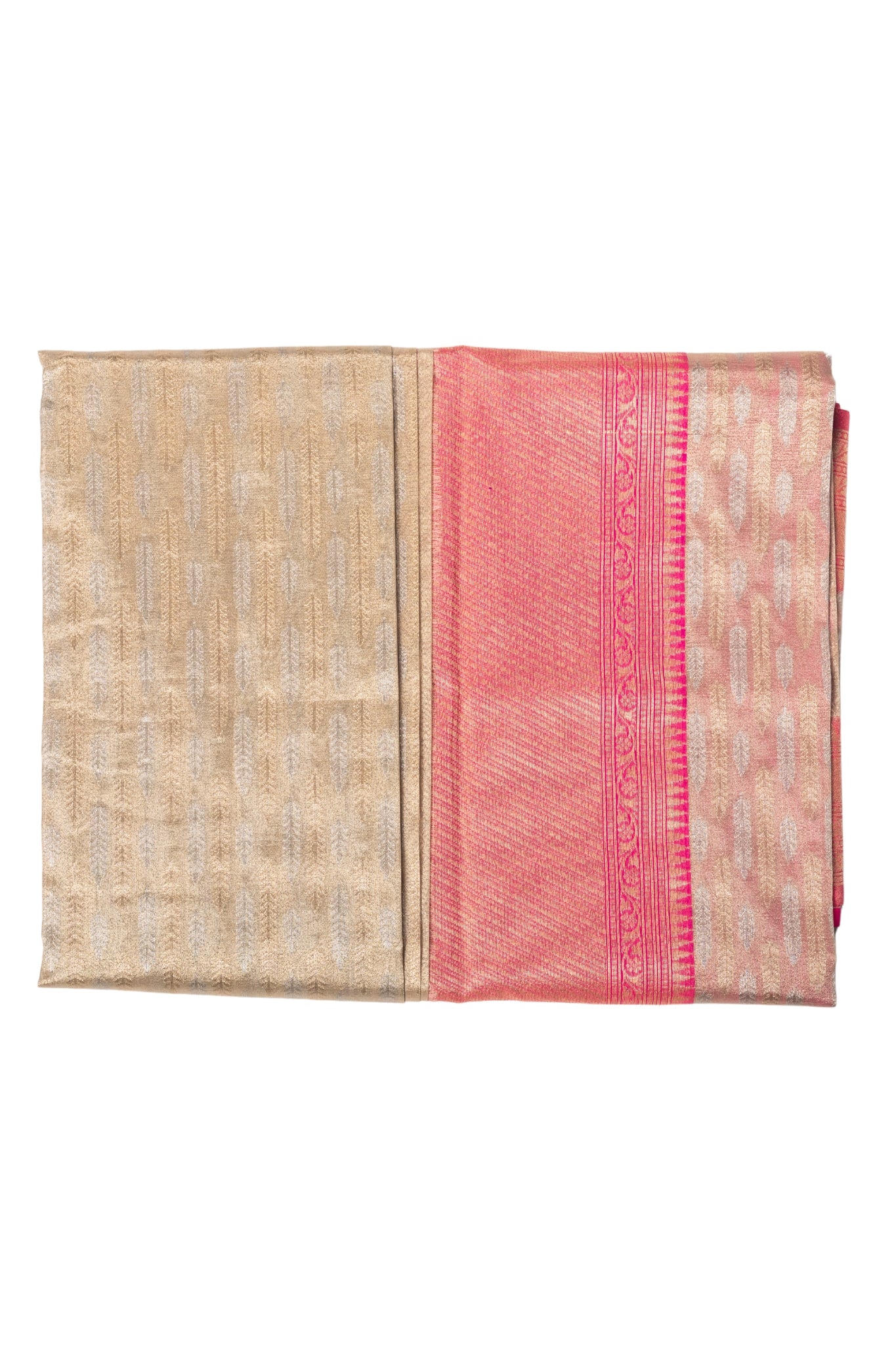 Banarasi Tissue Saree(Beige)