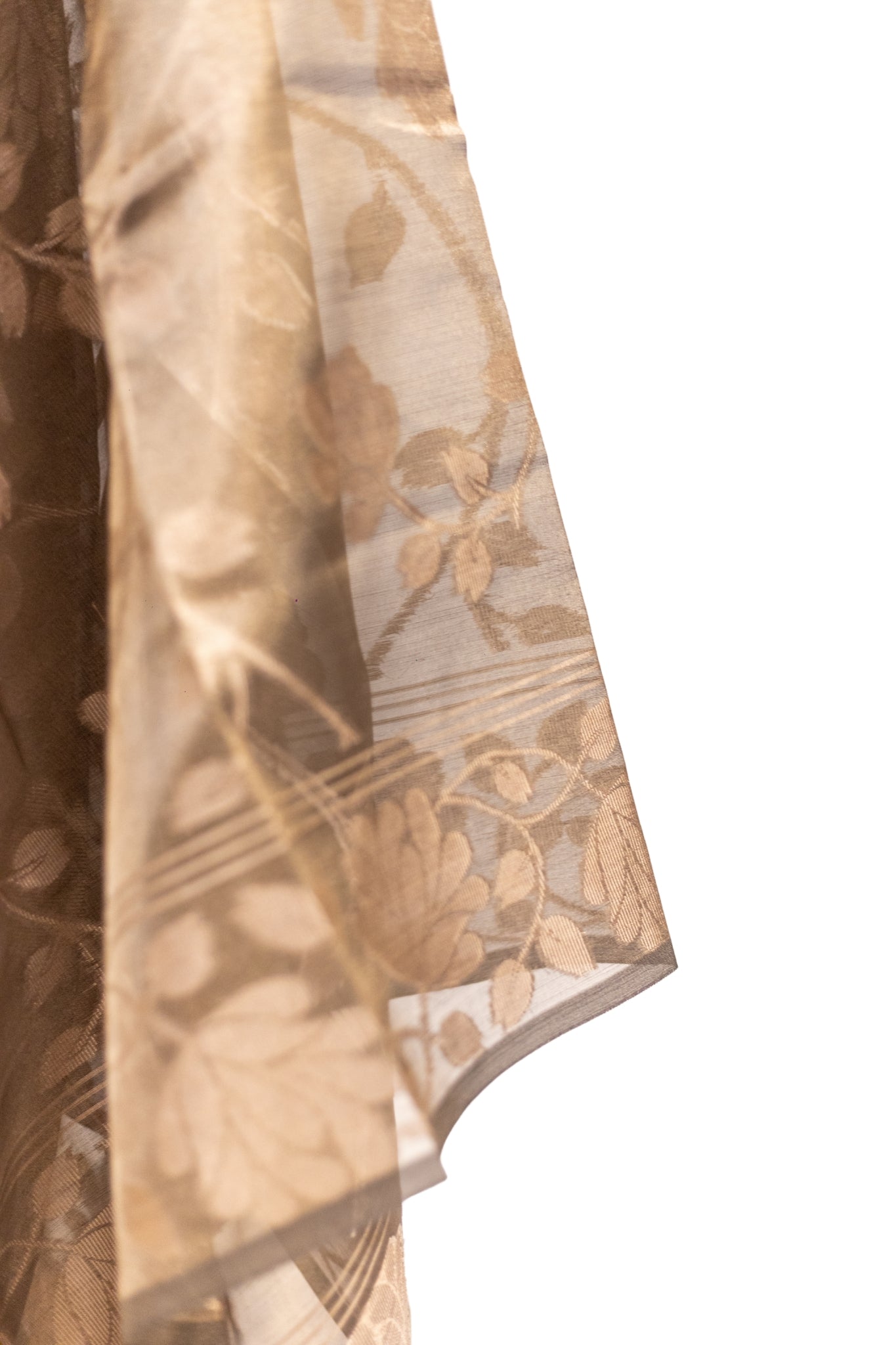 Banarasi Tissue Saree(Copper)